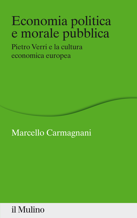 Copertina del libro Economia politica e morale pubblica