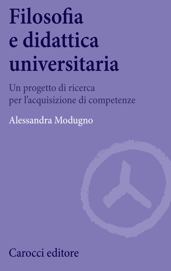 Copertina del libro Filosofia e didattica universitaria