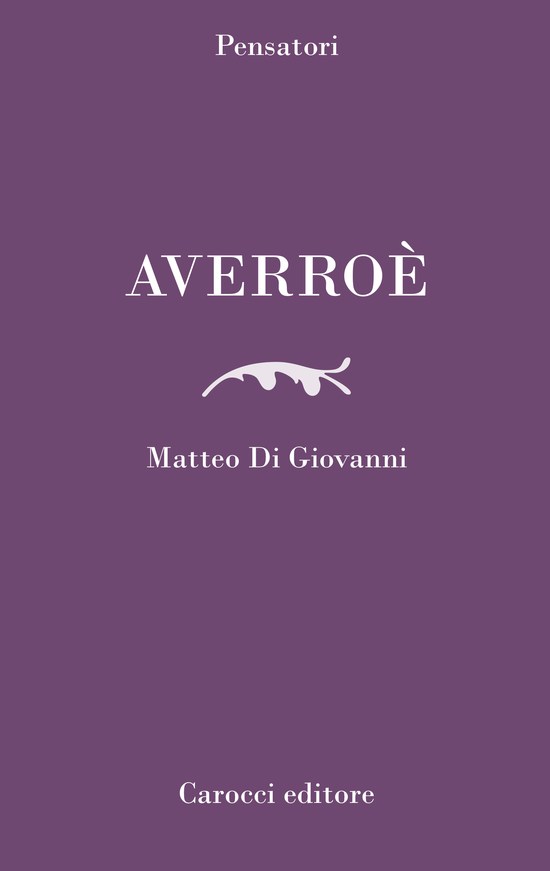 Copertina del libro Averroè ()