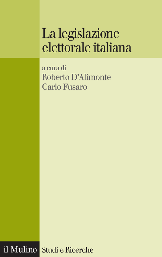 Copertina del libro La legislazione elettorale italiana