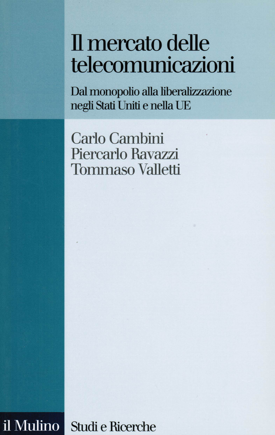 Copertina del libro Il mercato delle telecomunicazioni