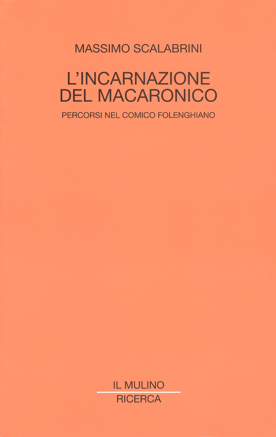 Copertina del libro L'incarnazione del macaronico